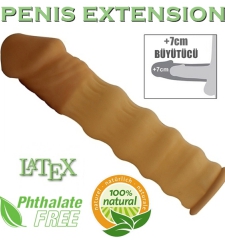 7 cm dolgulu uzatmalı prezervatif