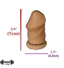 6 cm uzatıcı uzatmalı kılıf, uzatmalı prezervatif