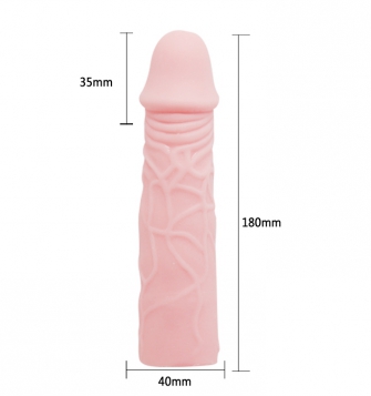 Penis uzatıcı kılıf 5 cm uzatır