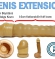 Penis kılıf, 4 cm dolgulu penis kılıfı, 4 cm dolgulu uzatmalı prezervatif