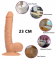 22, 23 cm uzunluğunda Eşler İçin Takma Penis Modeli